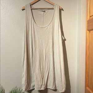 NWT a new day Plus Size Terry Cloth Tank Top Dress
